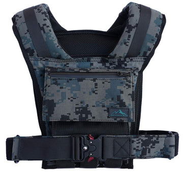 26 LB Adjustable Weighted Vest W/ Washable Liner | Black, Teal, Camo